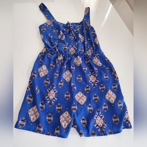 Blue romper